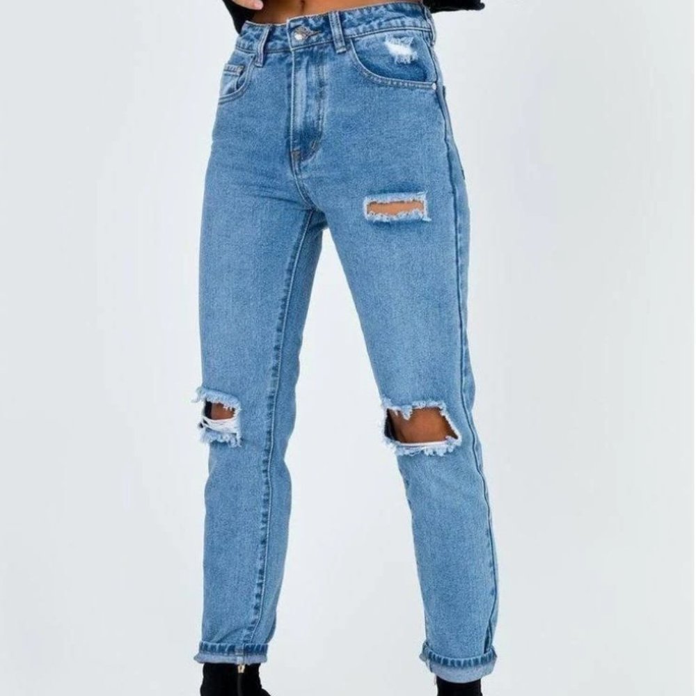 Princess polly hayden blue jeans NWT (size 2)